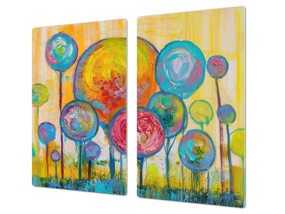 Glass Pastry Board 60D18: Children's picture