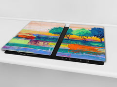 Resistant Glass Cutting Board 60D05B: Canvas painting 2