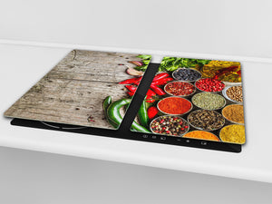 Induction Cooktop Cover Kitchen Board 60D03B: Asian spices 5