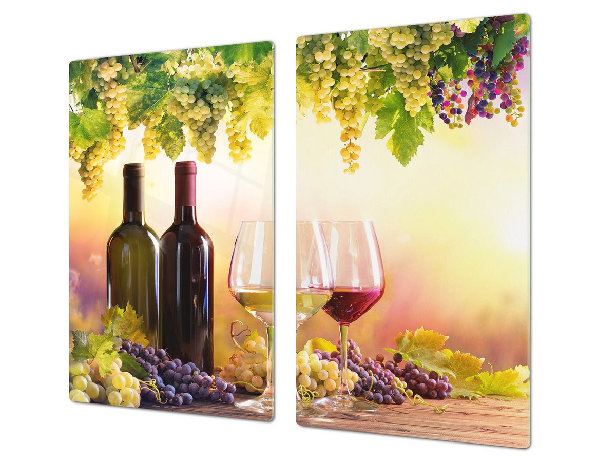 Induction Cooktop Cover 60D04: French wines 4