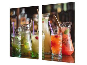 Glass Countertop 60D11: Colorful drinks 2