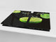 Tabla de cocina de vidrio templado - Tabla de corte de cristal resistente D07 Frutas y verduras: Lima 7