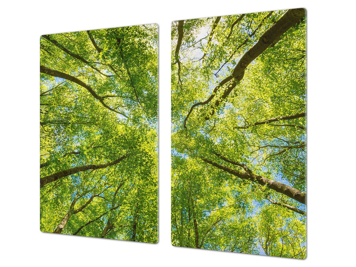 Worktop saver and Pastry Board 60D08: Crowns of trees