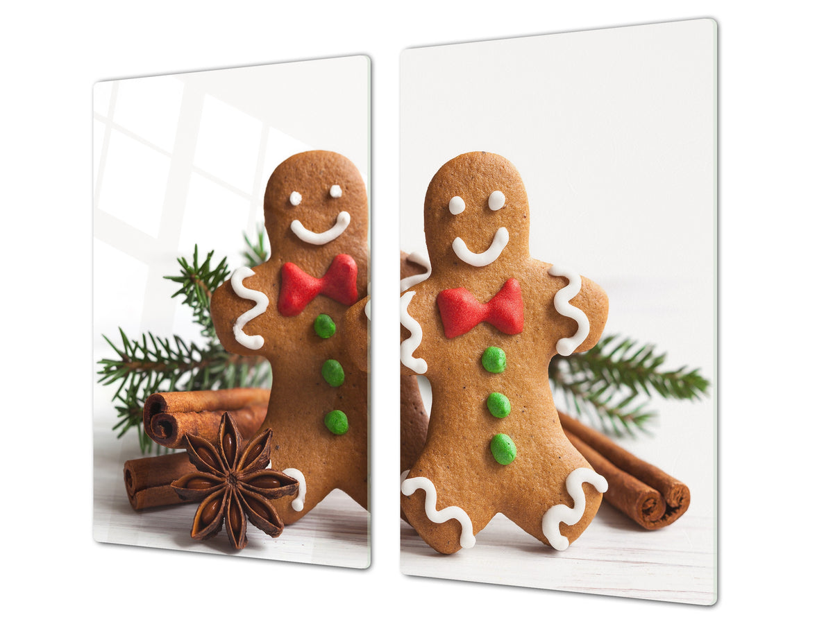 CUTTING BOARD and Cooktop Cover ;D20 Christmas Series: Cinnamon gingerbreads