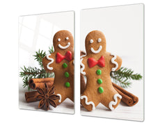 CUTTING BOARD and Cooktop Cover ;D20 Christmas Series: Cinnamon gingerbreads