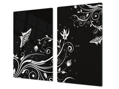 Induction Cooktop cover 60D06A: Flowers theme 2