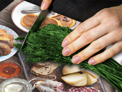 Tempered GLASS Cutting Board 60D16: Breakfast 4