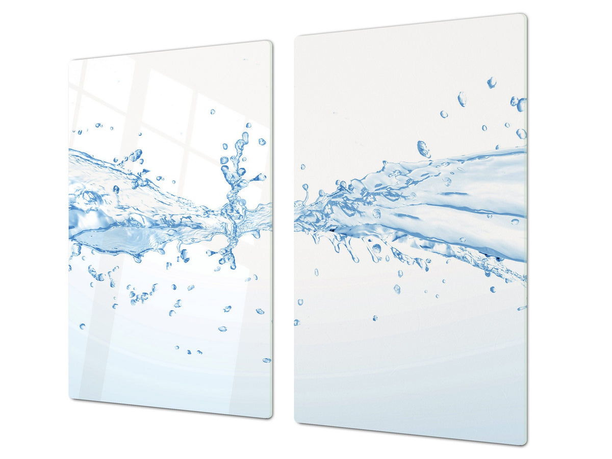 Tempered GLASS Cutting Board 60D10: Drops of water 3