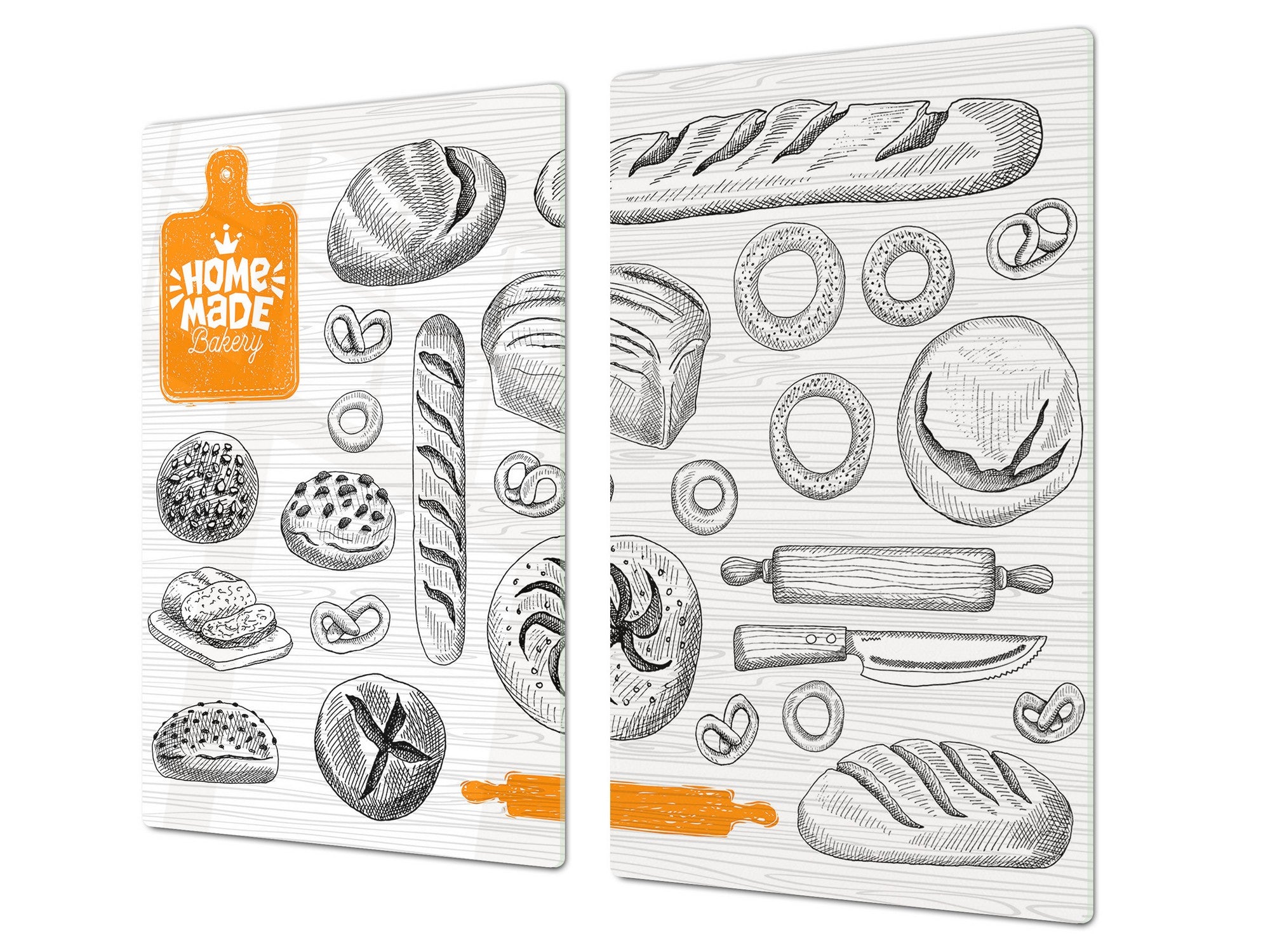 Hob cover 60D09: Homemade bakery