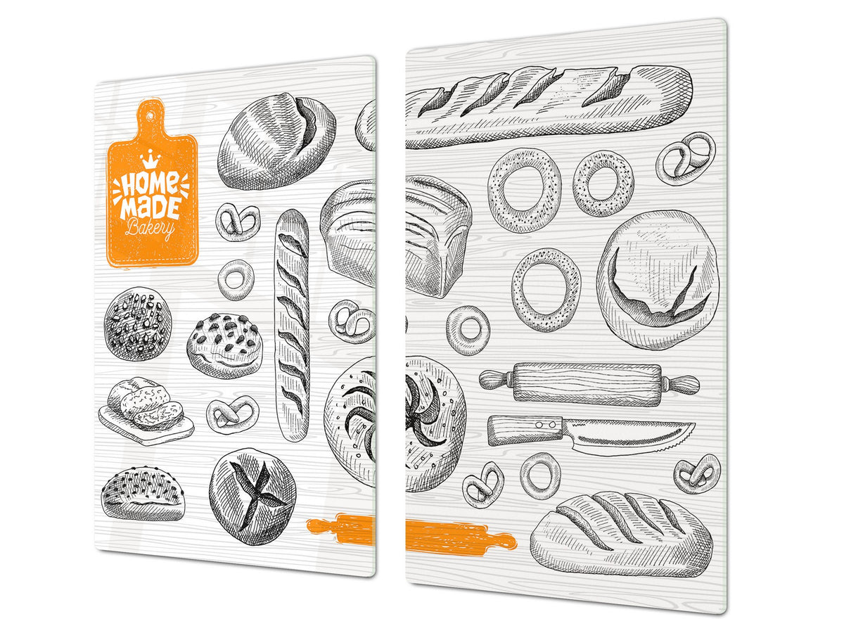 Hob cover 60D09: Homemade bakery