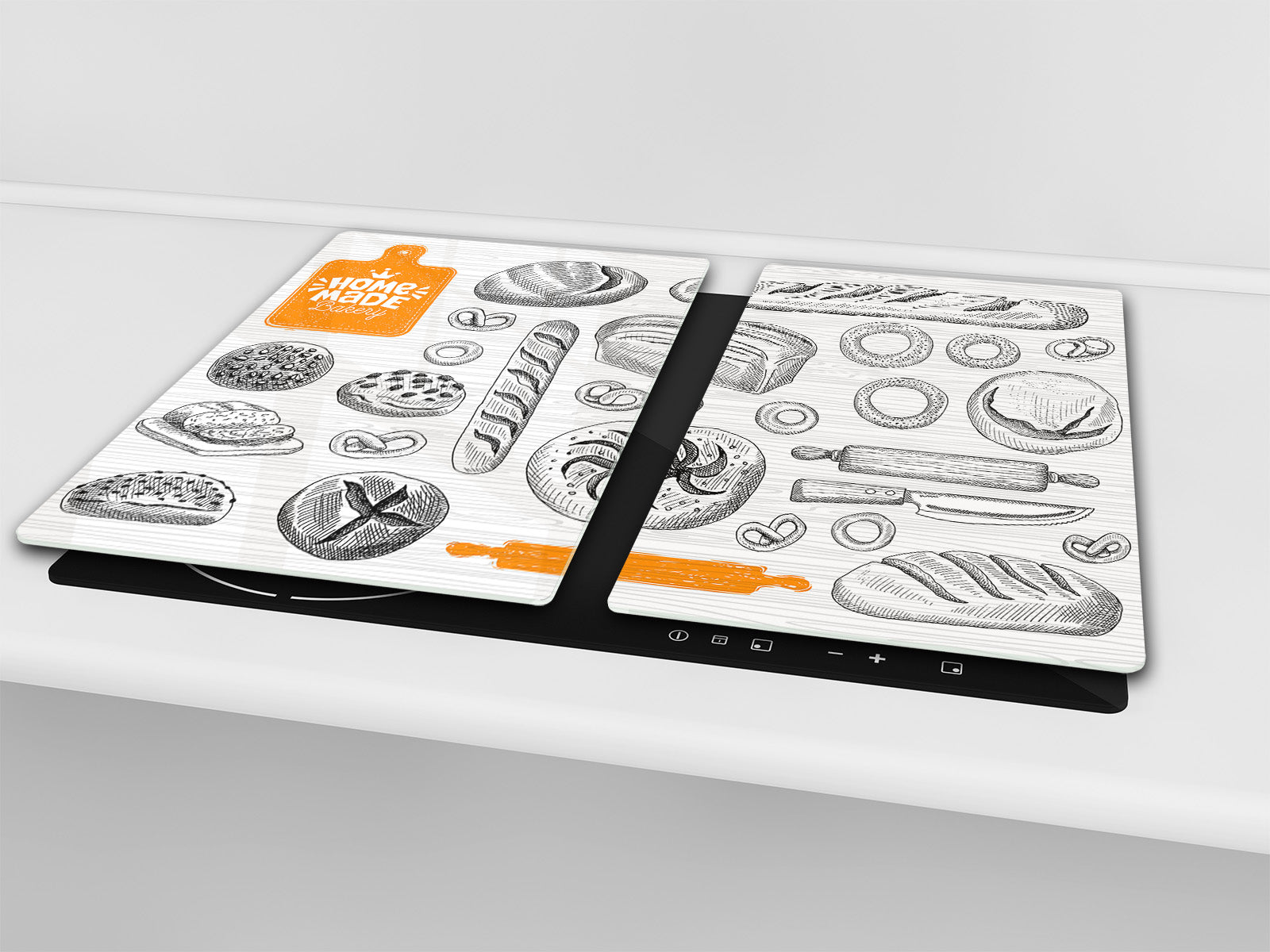 Hob cover 60D09: Homemade bakery