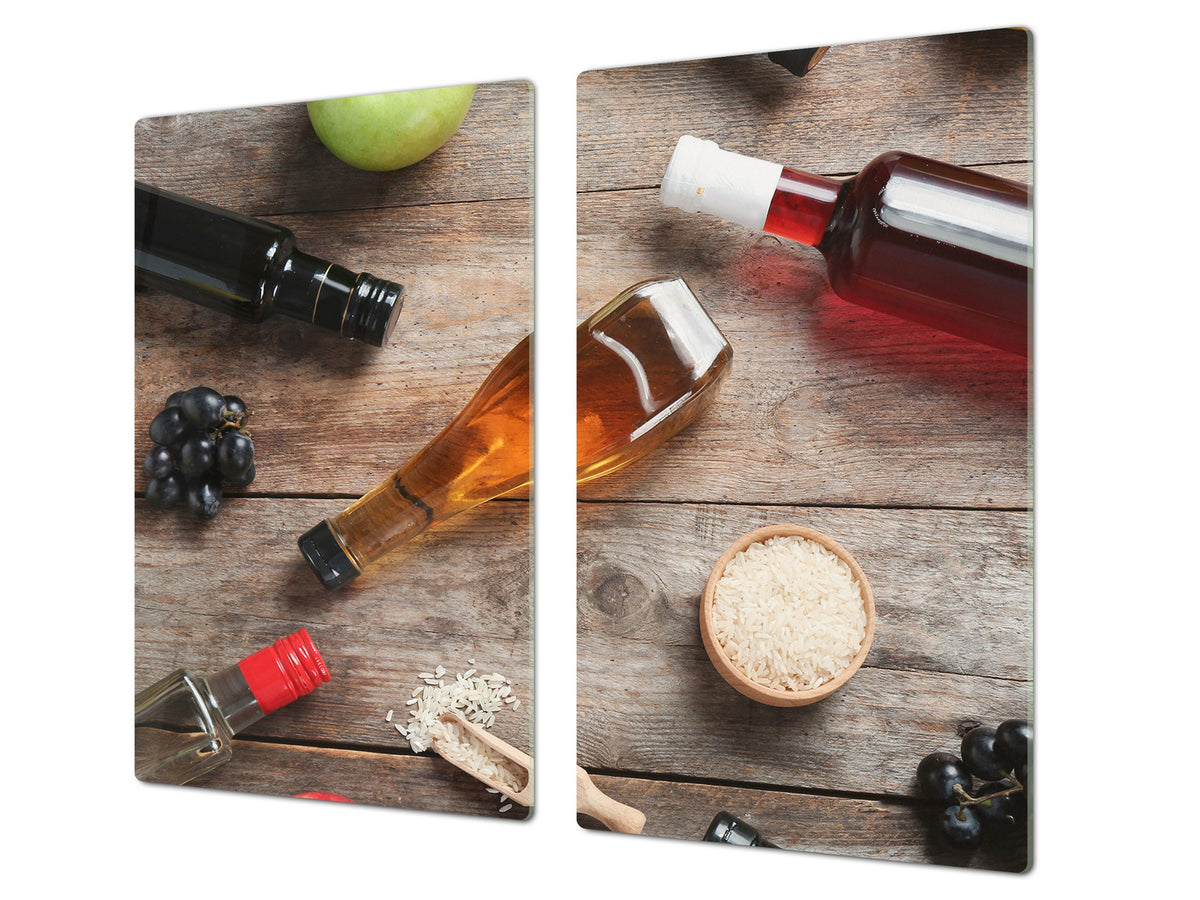 Tempered GLASS Cutting Board 60D16: Vinegar