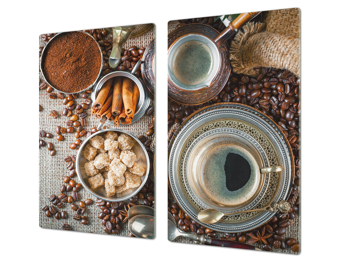 Glass Kitchen Board 60D07: Coffee 9