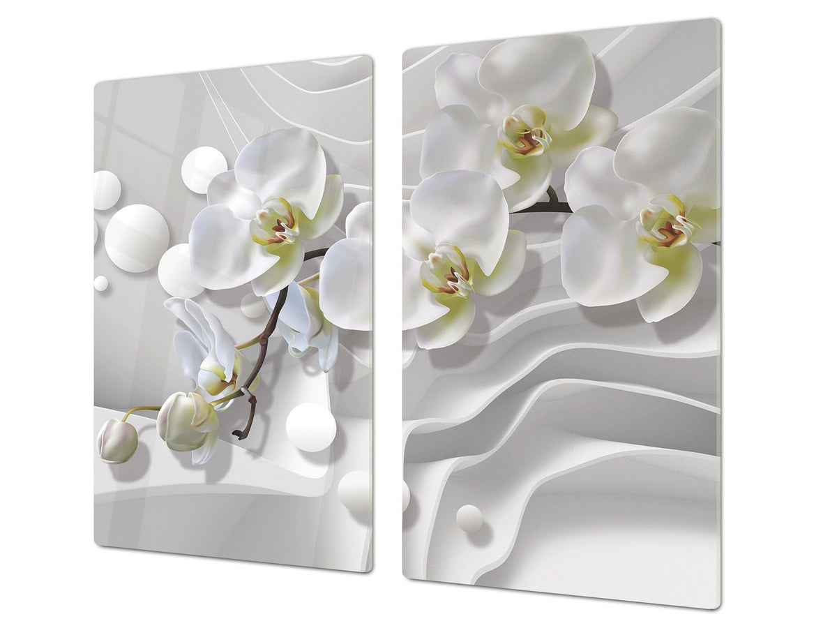 Worktop Saver 60D06B: White orchid 1