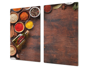 Induction Cooktop Cover Kitchen Board 60D03B: Colorful spices 3