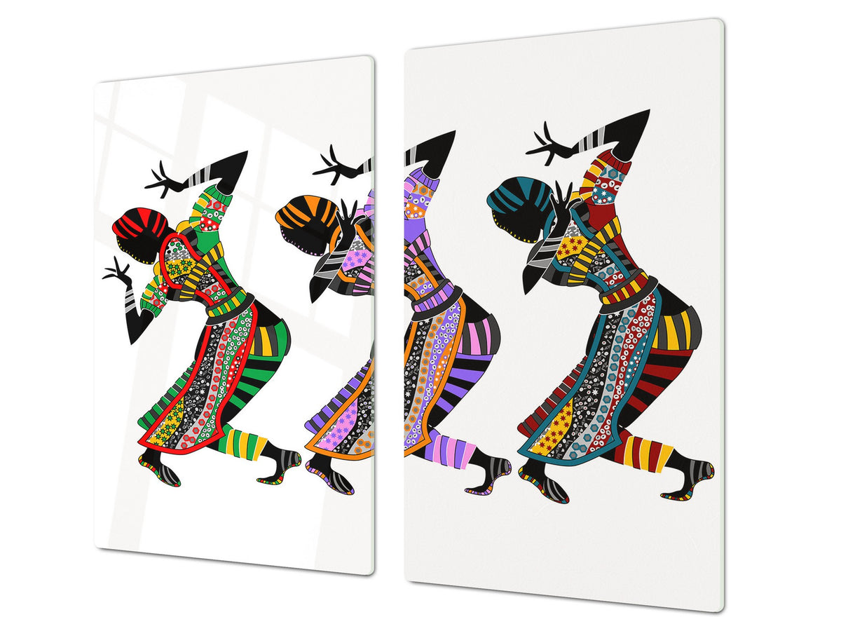 Glass Cutting Board 60D15: Egyptian women's