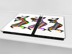 Glass Cutting Board 60D15: Egyptian women's