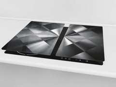 Tempered GLASS Cutting Board D01 Abstract Series: Texture 52