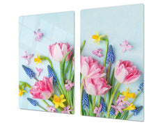 Arbeitsplattenschoner 60D06B: Blumenstrauß