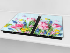 Arbeitsplattenschoner 60D06B: Blumenstrauß