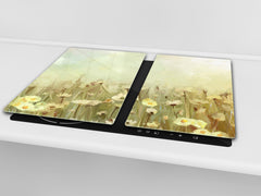 Arbeitsplattenschoner 60D06B: Gänseblümchen