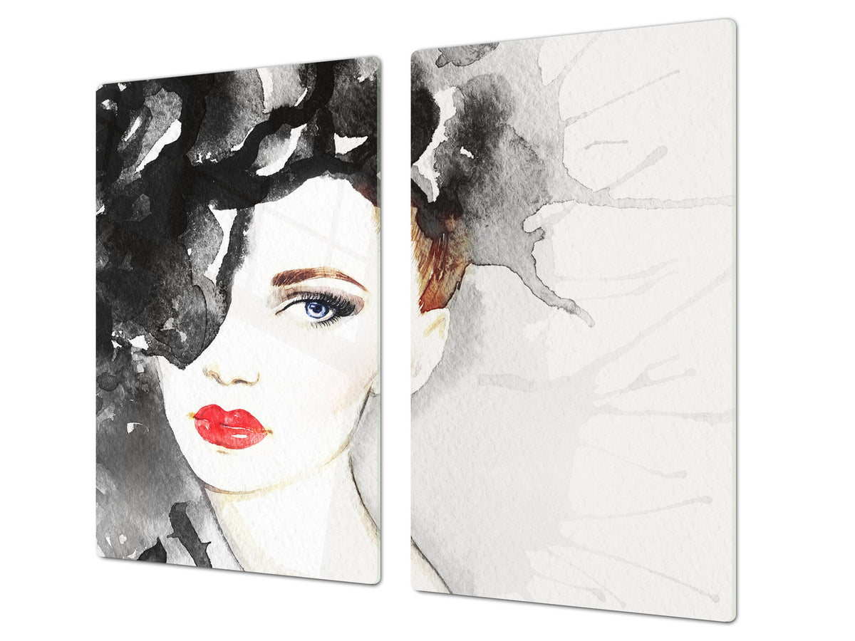 Resistant Glass Cutting Board 60D05B: Woman 11