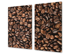 Kochplattenabdeckung Stove Cover und Schneideplatten D05 Coffee Series: Coffee 134