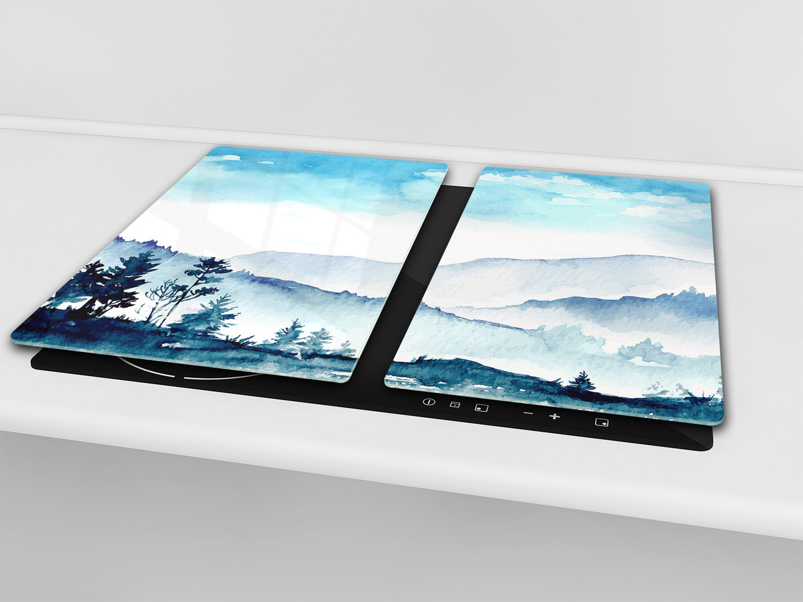 Arbeitsplattenschoner und Nudelbrett 60D08: Berge 1