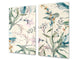 GIGANTE Copri-piano cottura a induzione; Serie di fiori DD06A: Disegno 11