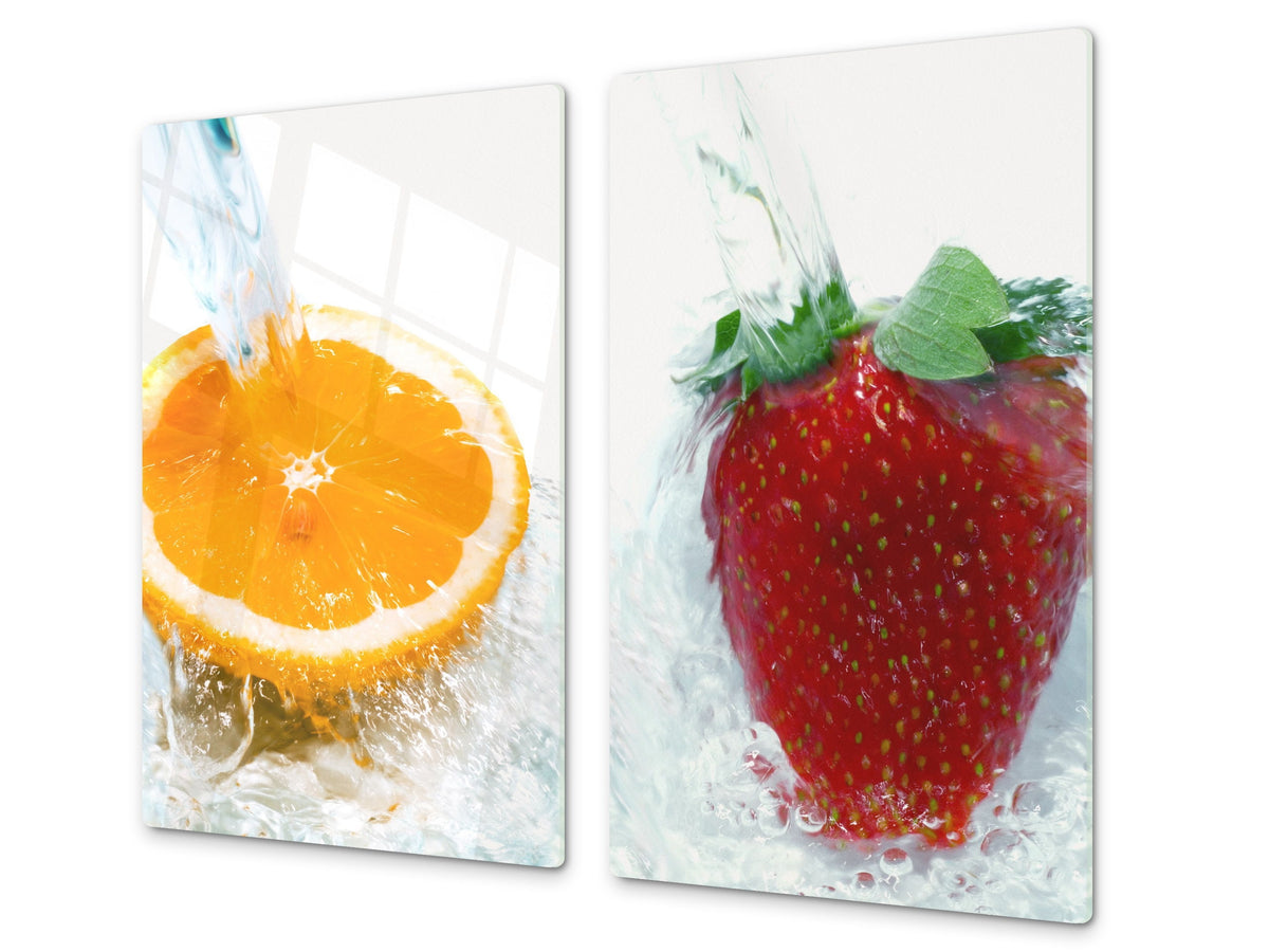 KITCHEN BOARD & Induction Cooktop Cover  D07 Fruits and vegetables: Fruits 11