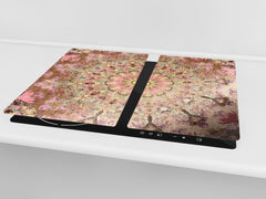 Chopping Board - Induction Cooktop Cover D14 Patterns and Mandalas Series: Texture 187