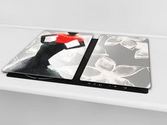 Glass stove top 60D19: Woman 9