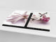 Planche à découper en verre – Couvre-plaques de cuisson D06 Série Fleurs: Fleur 3