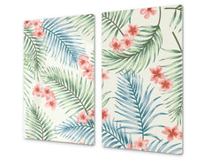 Tempered GLASS Cutting Board – Worktop saver  D15 Drawings Series: Drawing 26