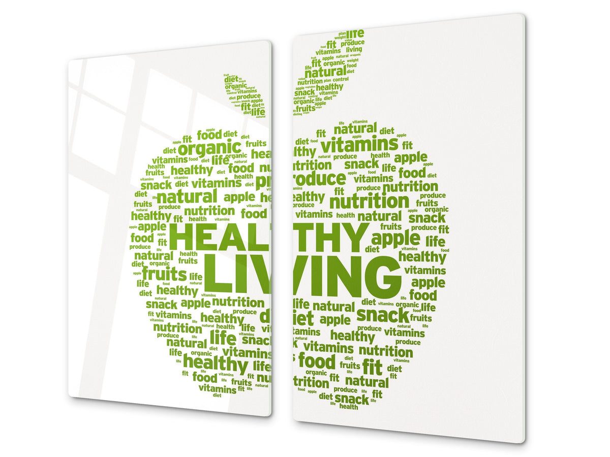 KITCHEN BOARD & Induction Cooktop Cover  D07 Fruits and vegetables: Apple 16