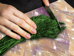 UNIQUE Tempered GLASS Kitchen Board – Scratch Resistant Glass Cutting Board – Glass Countertop MEASURES: SINGLE: 60 x 52 cm (23,62” x 20,47”); DOUBLE: 30 x 52 cm (11,81” x 20,47”); D29 Colourful Variety Series: Vintage mosaic