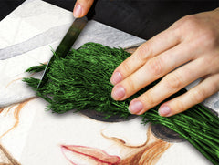 Glass stove top 60D19: Woman 8