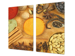 Glass Kitchen Board 60D03A: Spices. 3