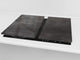 Tablero de cocina de VIDRIO templado – Resistente a golpes y arañazos  - D10A Serie Texturas A: Textura 159