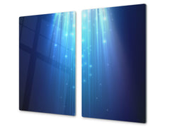 Panneau de cuisine en verre trempé D09 Autre: Art abstrait 72