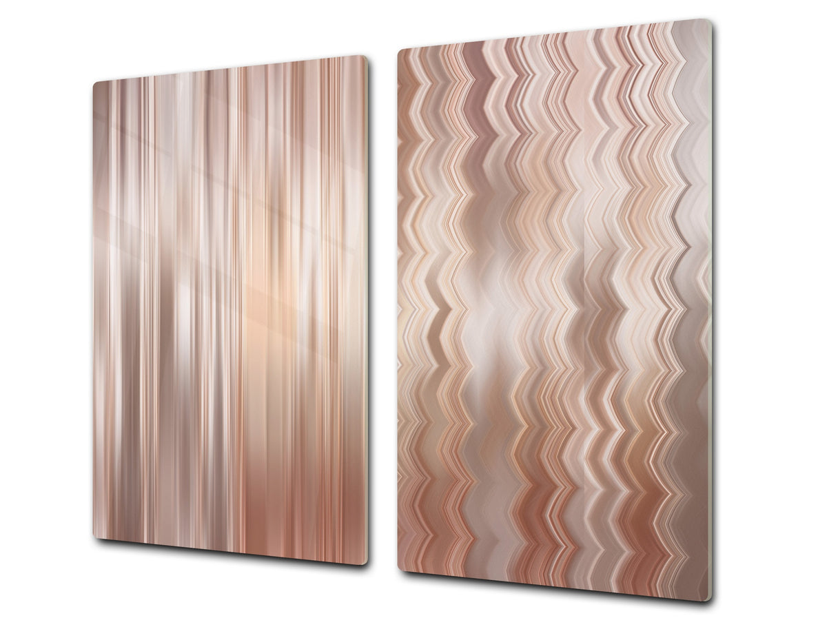 UNIQUE Tempered GLASS Kitchen Board –Scratch Resistant Glass Cutting Board –Glass Countertop MEASURES: SINGLE: 60 x 52 cm (23,62” x 20,47”); DOUBLE: 30 x 52 cm (11,81” x 20,47”); D29 Colourful Variety Series: Set of abstract backgrounds