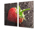 ORIGINALE tagliere in VETRO temperato – Copri-piano cottura a induzione; D07 Frutta e Verdura: Fragola 19