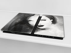 Glass stove top 60D19: Woman 6