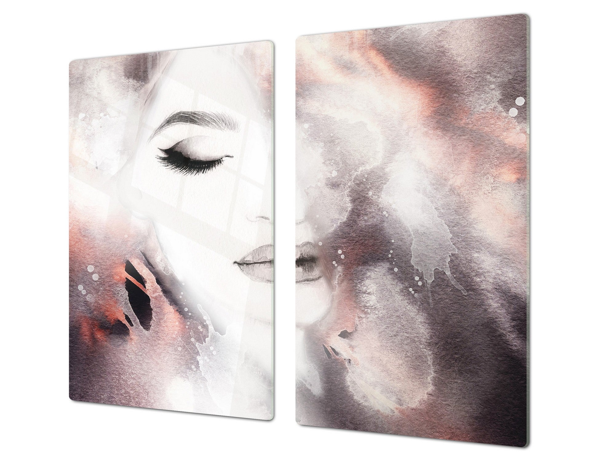 Glass stove top 60D19: Woman 5