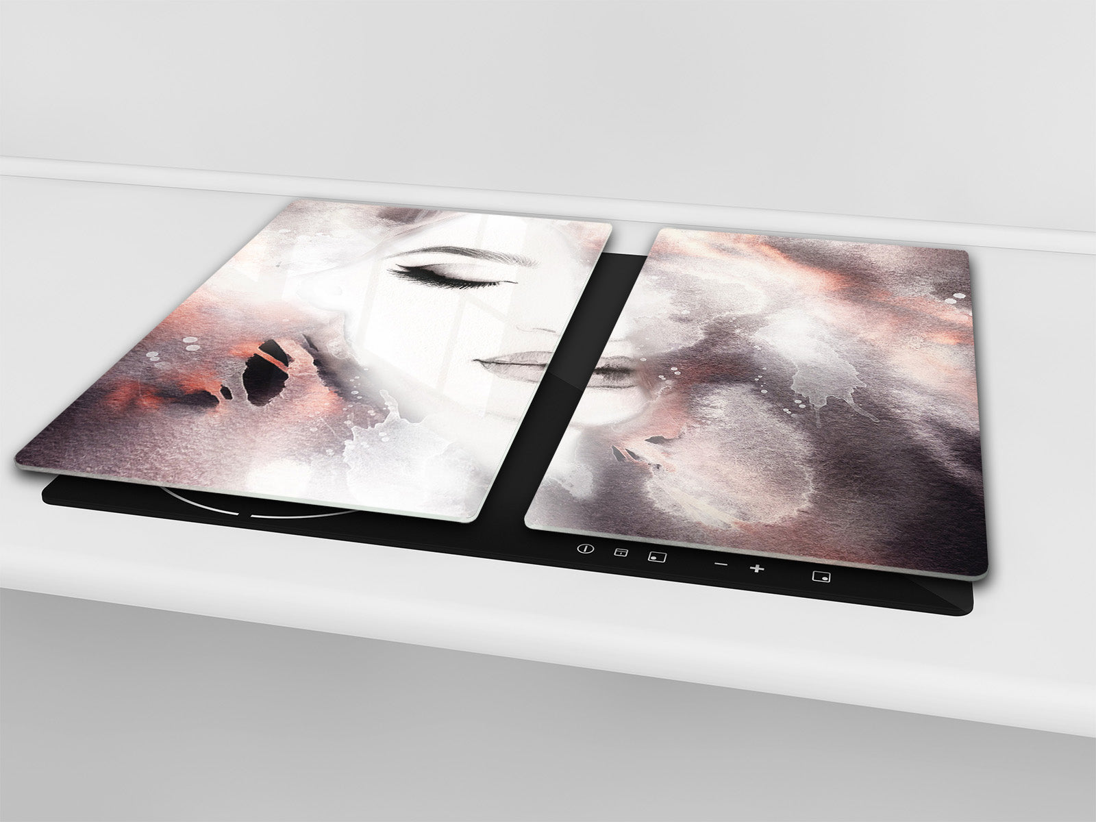 Glass stove top 60D19: Woman 5