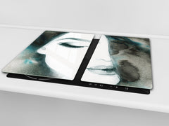 Glass stove top 60D19: Woman 4