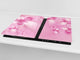 Planche à découper en verre – Couvre-plaques de cuisson D06 Série Fleurs: Art abstrait 15