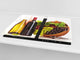Chopping Board - Induction Cooktop Cover D04 Drinks Series: Wine 21