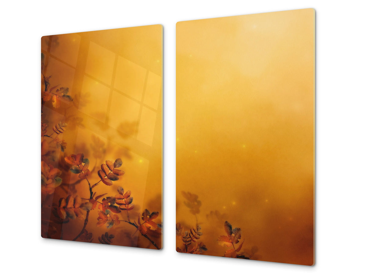 Tempered GLASS Cutting Board D01 Abstract Series: Texture 25