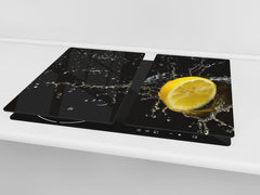 KITCHEN BOARD & Induction Cooktop Cover  D07 Fruits and vegetables: Lemon 10